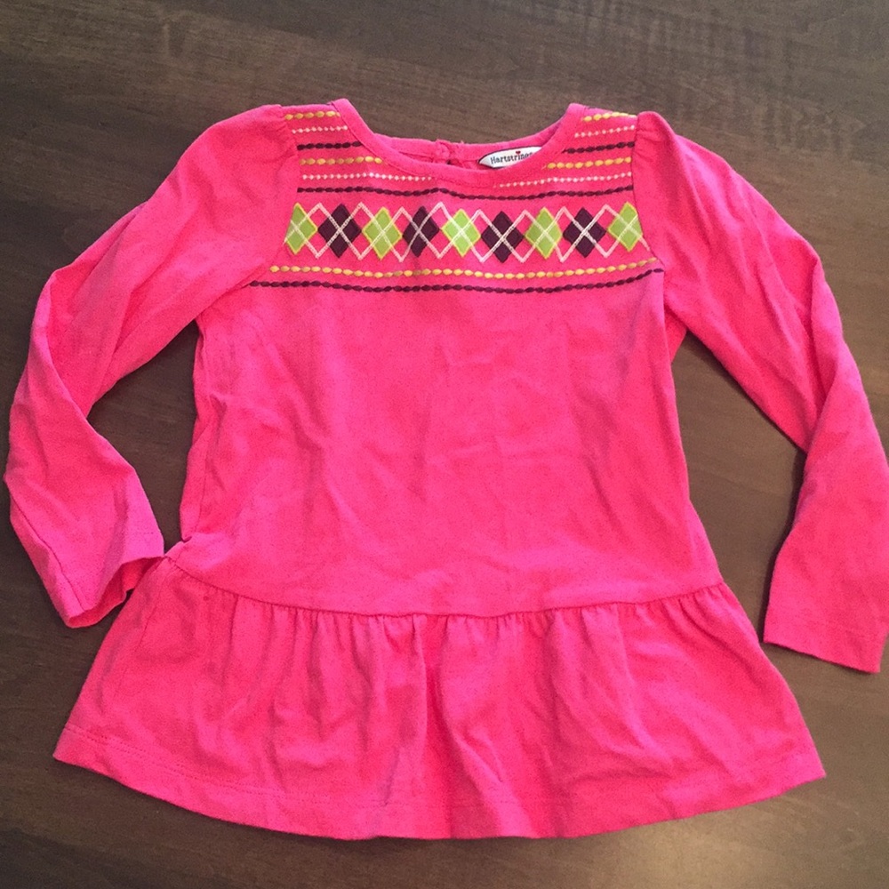 Hartstrings peplum top, size 2T